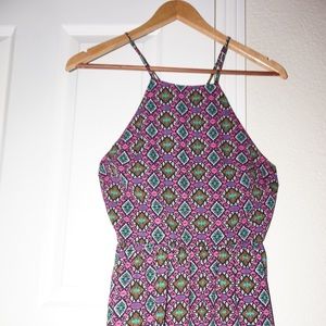 Socialite multicolored spring/summer dress Size M